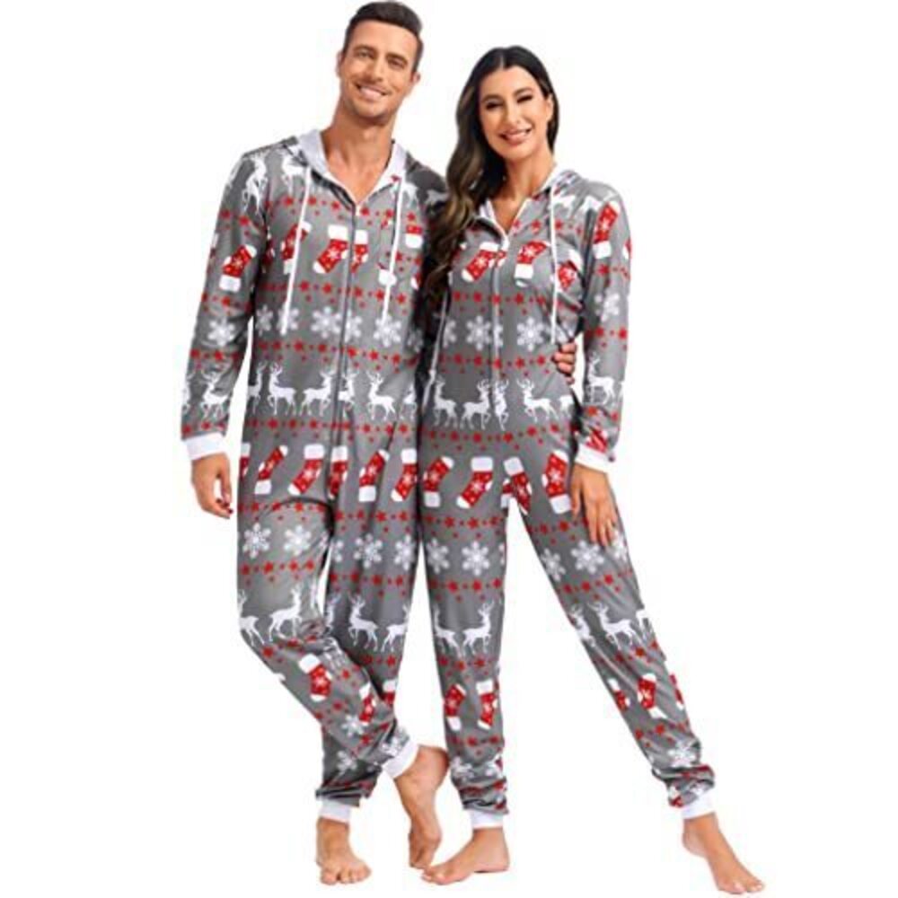 9686 Matching Christmas Pajamas for Couples: Family Pajamas Matching